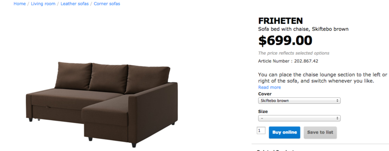 FRIHETEN Sofa bed with chaise   Skiftebo brown      IKEA.png